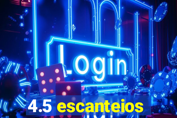 4.5 escanteios